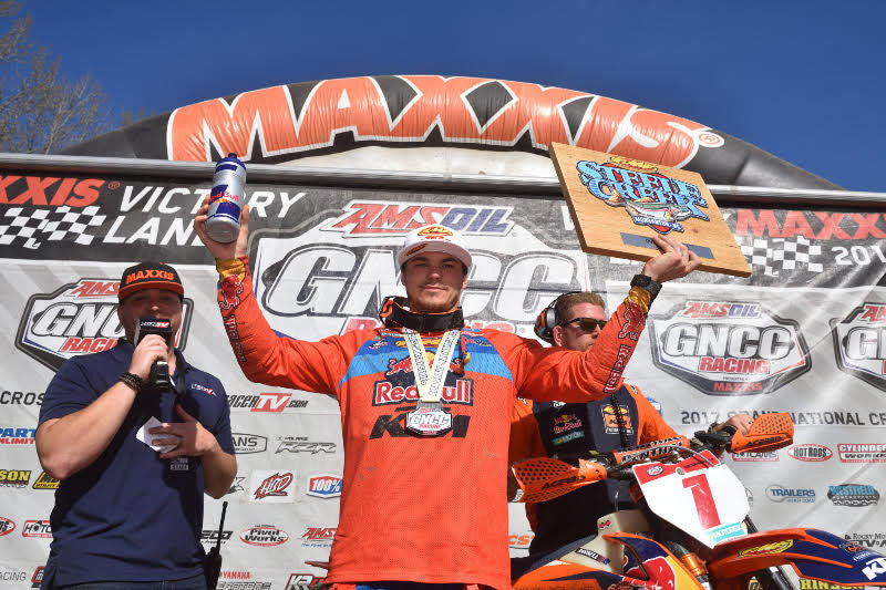 KAILUB RUSSELL CAPTURES HIS 43RD CAREER VICTORY AT THE STEELE CREEK GNCC