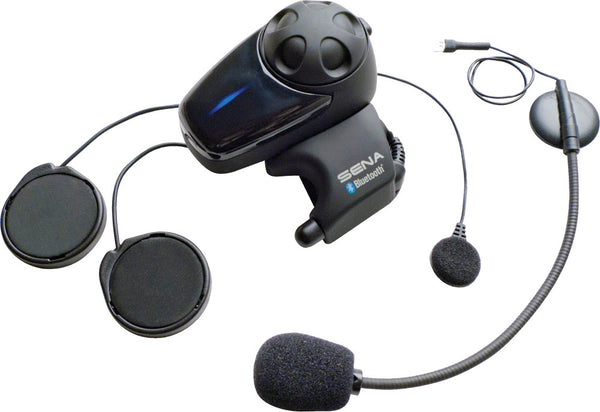 Sena SMH10 Bluetooth Headset and Intercom with Universal Mic Kit – Langston  Motorsports