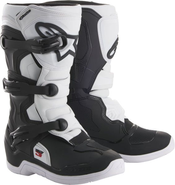 Alpinestars Tech 3S Youth Boots Black/White