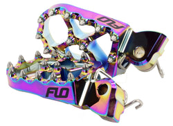 Flo Motorsports Jet Fuel Finished Foot Pegs, Foot Pegs, Flo Motorsports  - Langston Motorsports