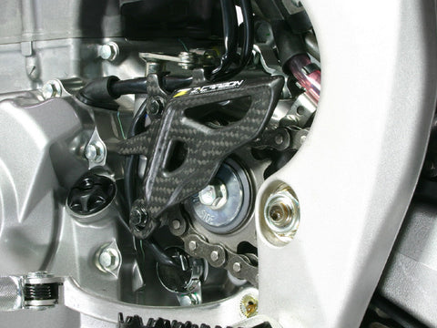 Zeta Carbon Fiber Front Sprocket Drive Cover - Langston Motorsports