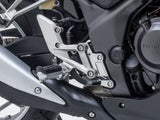 Zeta Adjustable Rear Set Step Bracket Kit - Langston Motorsports