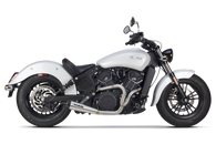 Indian Scout Full System Exhaust (2017), Cruiser, TBR  - Langston Motorsports