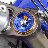 Zeta Front Fork Top Cap Colored Anodized Aluminum, Front Fork Top Cap, Zeta  - Langston Motorsports