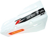 Zeta XC Protectors for Armor Hand Guards with Orange Flashers - Langston Motorsports